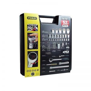 STANLEY 1/4" & 1/2" DR. SOCKET SET 52-PCS