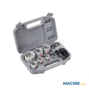 BOSCH HOLESAW SET PLUMBERS 9PC (2608580803)