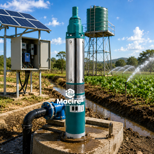 Shiyuan1 20m head solar borehole pump Kenya