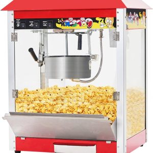 Large Commercial Popcorn Machine Premier Italy Technology EP802 Heavy Duty