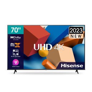 Hisense 70 inches smart 4k UHD Frameless 70A6KEN