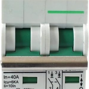 2 Pole Dc Breaker  Dc MCB 2p 20a 32a 63a  550vd
