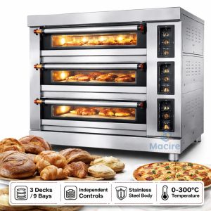 Bakery oven for cafés and bakeries
