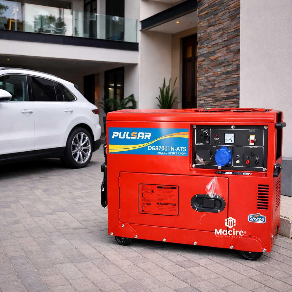8.75kVA diesel silent generator 230V Kenya 8.75kVA diesel silent generator 230V Kenya