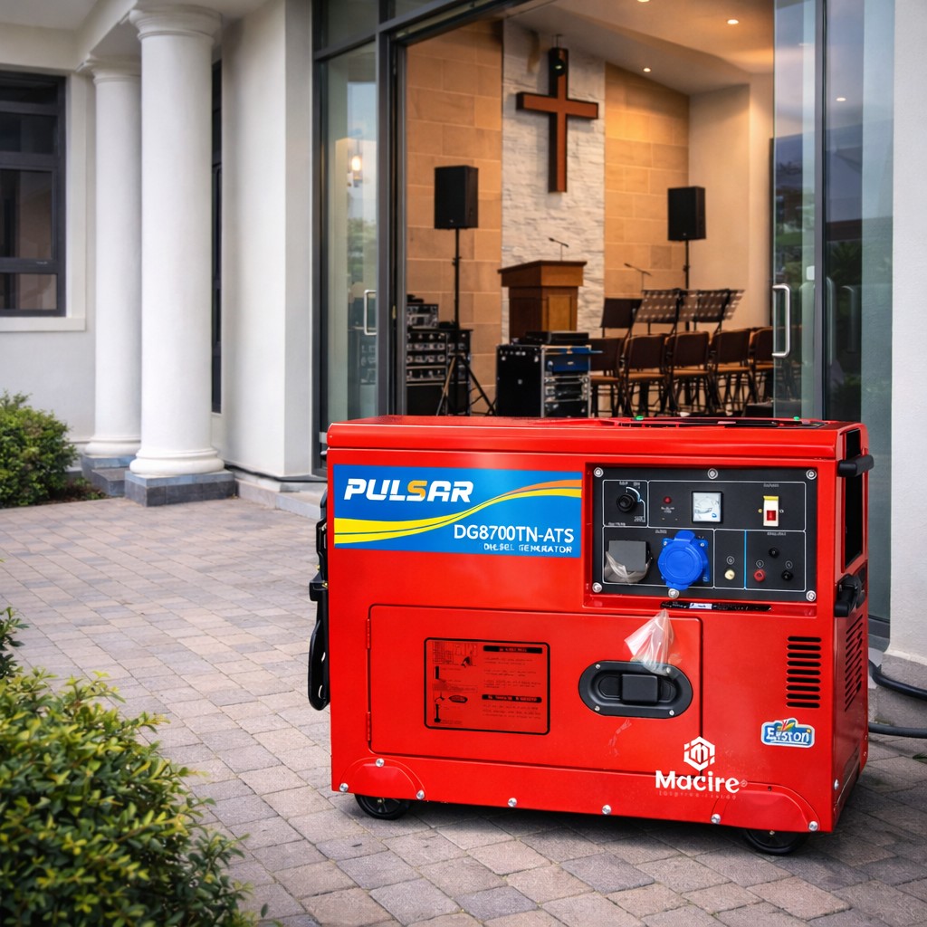 8.75kVA Pulsar DG8700TN-ATS DSG 3 8.75kVA Pulsar DG8700TN-ATS diesel generator Kenya