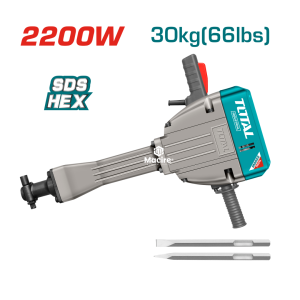 2200W TOTAL 30kg Demolition Breaker TH220502 (75J HEX )
