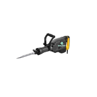 1600W Deli Demolition Breaker – 65J Impact Force, Heavy-Duty Chiseling, Industrial Build (EDC390)