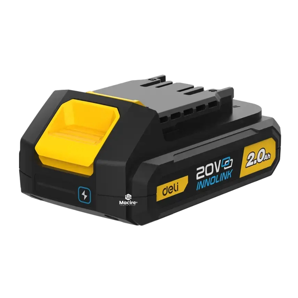 20V 2.0Ah Deli Lithium-Ion Battery Pack EDL-DC20A2 3