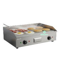 3kW Premier Commercial Electric Griddle – Non‑Stick Plate, Thermostat Control, Heavy‑Duty Build