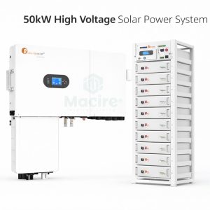 50kW Felicity high voltage solar system Kenya