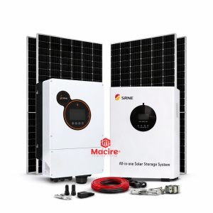 5kW SRNE hybrid lithium solar kit Kenya
